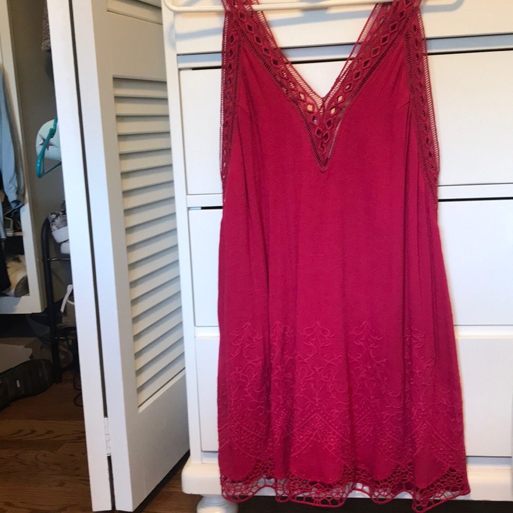 Magenta dress